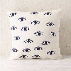UO Home Magical Thinking Embroidered Eye Pillow